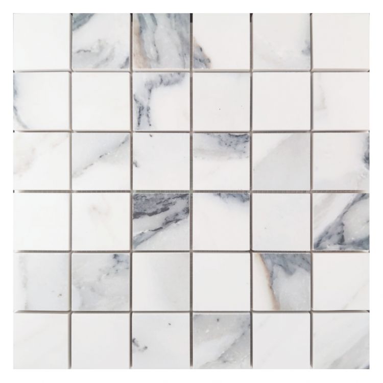 Origines Argent Matte Mosaic 2 x 2   12 x 12